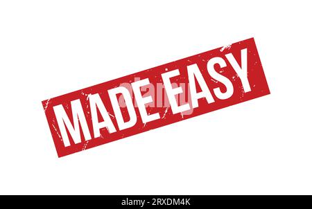 Made Easy Rubber Stamp Seal Vector Stock Vector