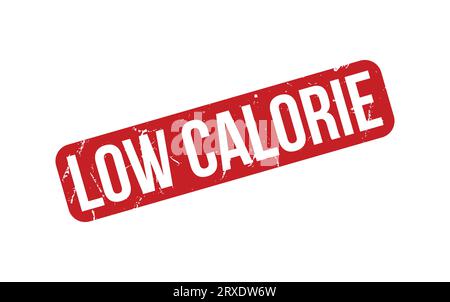 Low Calorie rubber grunge stamp seal vector Stock Vector