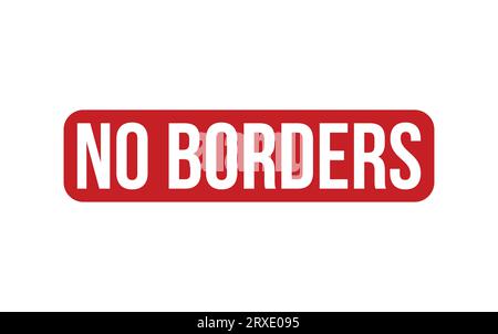 Red No Borders Rubber Stamp Seal Vector Stock Vector Image & Art - Alamy