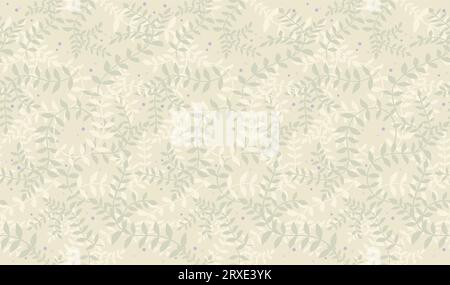 Vector Seamless Floral Pattern Illustration. Horizontally And Vertically Repeatable. Stock Vector