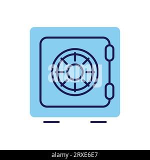 Safe related vector icon Stock Vector