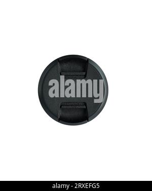 Black Lens Cap Stock Photo