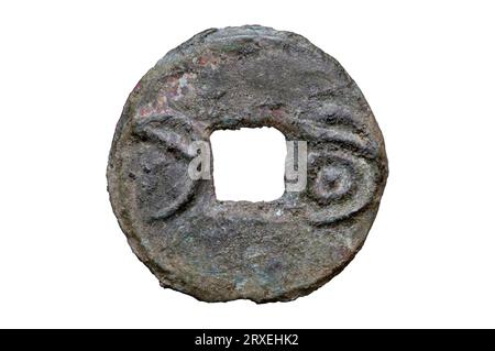 Warring States coin kingdom of Yan Stock Photo