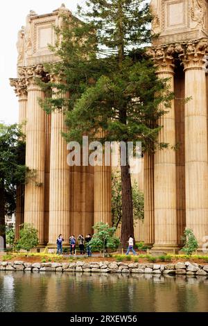 The Palace of Fine Arts. Stock Photo