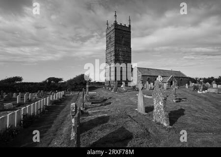 St Eval St Uval Cornwall RAF Stock Photo