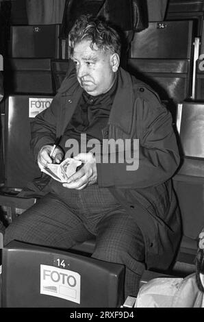 ANATOLY TARASOV  legendary coach of the world´s best national team at the time,the soviet national ice hockey team that dominated for decades Stock Photo