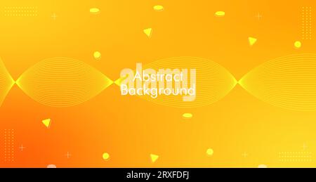 Creative Abstract background with abstract graphic for presentation background design. Presentation design with Colorful Absteact Geometric background Stock Vector