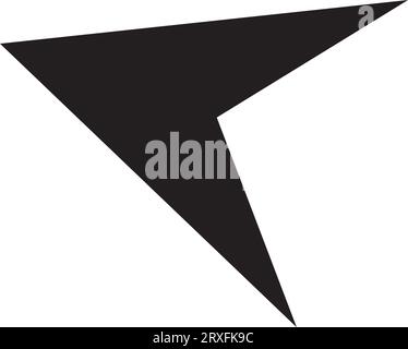Set of black vector arrows. Arrow icon. Arrow vector icon. Arrow. Arrows vector collection Stock Vector