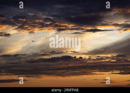 Cloudscape, Mashatu game reserve, Botswana Stock Photo