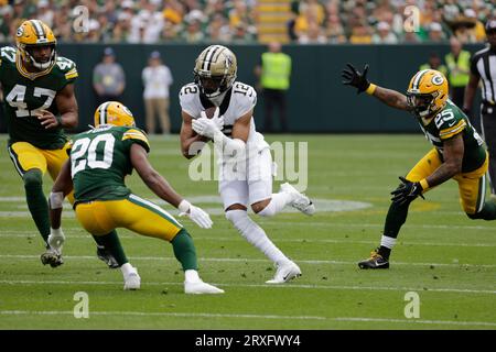 New Orleans Saints wide receiver Chris Olave (12) during an NFL football  game against the Los Angeles Rams, Sunday, Nov. 20, 2022, in New Orleans.  (AP Photo/Tyler Kaufman Stock Photo - Alamy