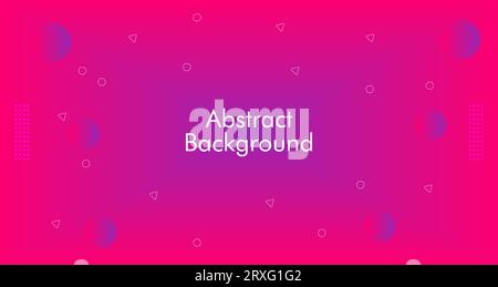 Creative Abstract background with abstract graphic for presentation background design. Presentation design with Colorful Absteact Geometric background Stock Vector