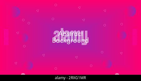 Creative Abstract background with abstract graphic for presentation background design. Presentation design with Colorful Absteact Geometric background Stock Vector