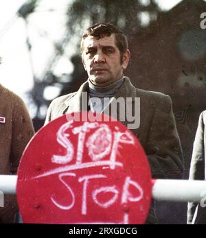 DEU, Germany: The historical colour photos from the times of the 70s show events and people from politics, culture, trade unions, working life Stock Photo