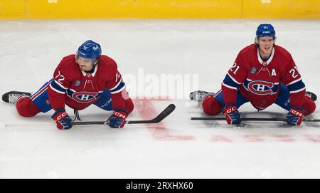 St. Louis Blues' Robert Bortuzzo in action during the first period of a  preseason NHL hockey game against the Columbus Blue Jackets Thursday, Sept.  29, 2022, in St. Louis. (AP Photo/Jeff Roberson