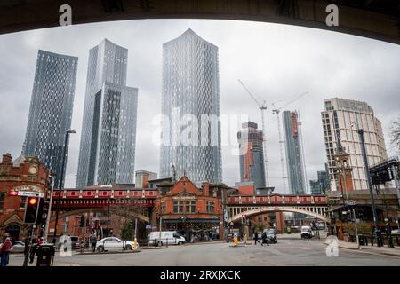 Deansgate, Manchester Stock Photo