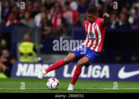 Samuel Lino of Atletico de Madrid during the UEFA Champions League ...