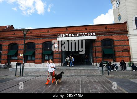 The Central Railway station in Malmö, Sweden. Stock Photo