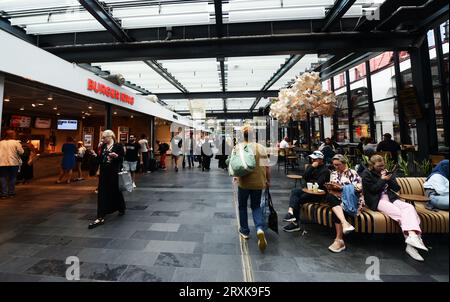 The Central Railway station in Malmö, Sweden. Stock Photo