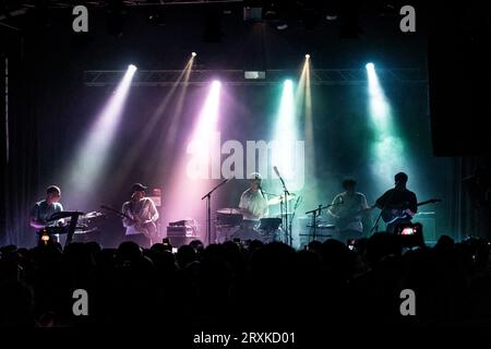 Milan, Italy. 19th Sep, 2023. MILAN, ITALY - SEPTEMBER 19: Squid perform at Santeria Toscana 31 Milan on September 19, 2023 in Milan, Italy. (Photo by Roberto Finizio/NurPhoto) Credit: NurPhoto SRL/Alamy Live News Stock Photo