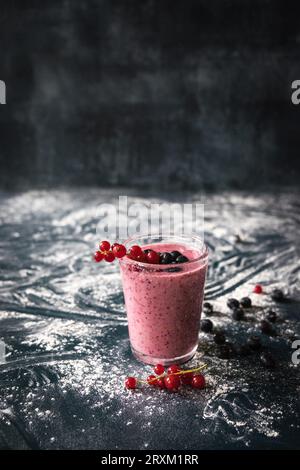 Berry smoothie Stock Photo