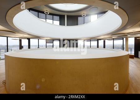 Circular skylight Stock Photo