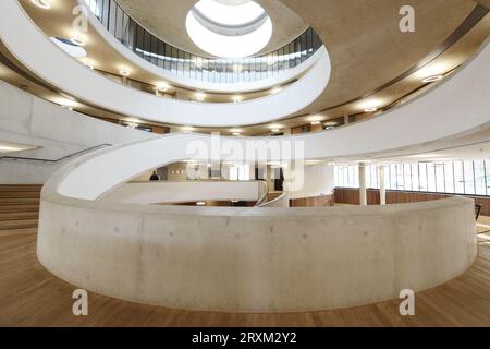 Staircase in office building Stock Photo