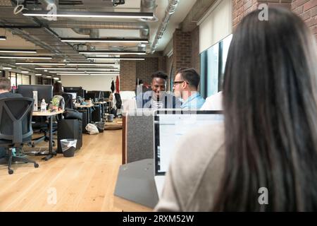 Businesspeople in office Stock Photo
