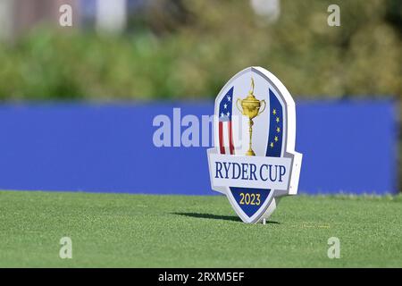 Rome, Italy. 26th Sep, 2023. during the Ryder Cup 2023 at Marco Simone Golf & Country Club on September 26, 2023 in Rome Italy. Credit: Independent Photo Agency/Alamy Live News Stock Photo