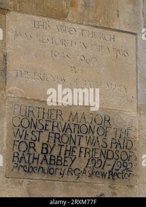 1948-1960 Restoration of Bath Abbey, by friends of Bath Abbey, Bath ...