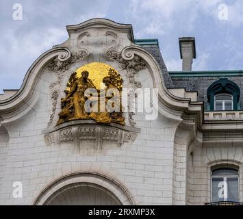 Detail Photo, Ambassade De France, Technikerstraße, Vienna, Austria Stock Photo