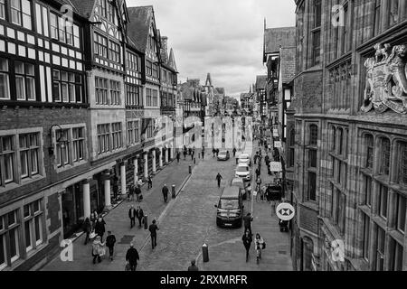 Chester City Centre Stock Photo