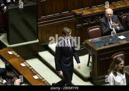 Rome, Italy. 26th Sep, 2023. during the State Funeral for Giorgio Napolitano, Italy's former president, at the Palazzo Montecitorio 26 September 2023, Rome, Italy, Credit: Live Media Publishing Group/Alamy Live News Stock Photo