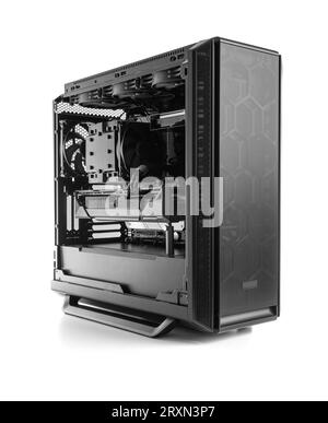 System unit of a modern PC. Stock Photo