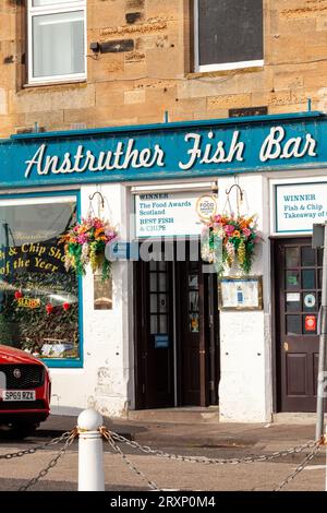 The famous Anstruther Fish Bar, Fife, Scotland Stock Photo