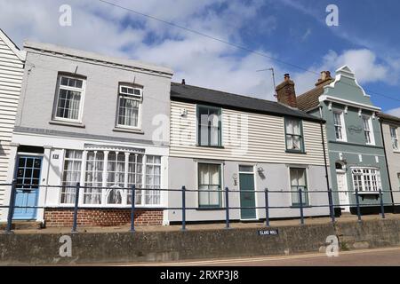 Island Wall, Whitstable, Kent, England, Great Britain, United Kingdom, UK, Europe Stock Photo