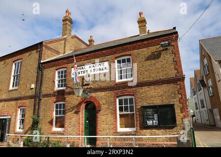 Royal Native Oyster Stores and Restaurant, Whitstable, Kent, England, Great Britain, United Kingdom, UK, Europe Stock Photo