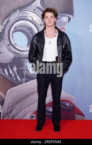 Henry Rowly Henry Rowley arrives for the UK premiere of sci-fi thriller The Creator ...
