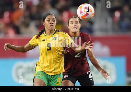 April 11, 2023, Rome, France: Simi Awujo of Canada during the Women's  Friendly football match between France and Canada on April 11, 2023 at  Marie-Marvingt stadium in Le Mans, France - Photo