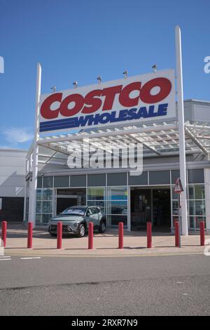Costco Wholesale Capital Retail Park Cardiff South Wales UK Stock Photo