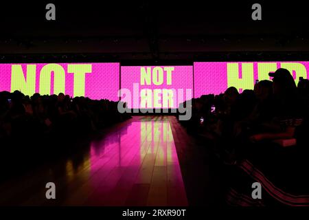 Paris, Frankreich. 26th Sep, 2023. DIOR Spring/Summer 2024 Runway during Paris Fashion Week on September 2023 - Paris; France 26/09/2023 Credit: dpa/Alamy Live News Stock Photo