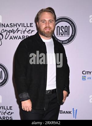 Nashville, USA. 26th Sep, 2023. Ernest arriving at the Nashville Songwriter Awards 2023 held at the Ryman Auditorium on September 26, 2023 in Nashville, TN. © Tammie Arroyo/AFF-USA.com Credit: AFF/Alamy Live News Stock Photo