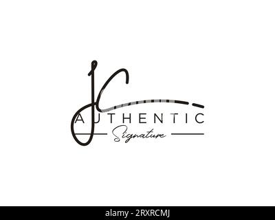 JC Signature Logo Template Vector Stock Vector Image & Art - Alamy