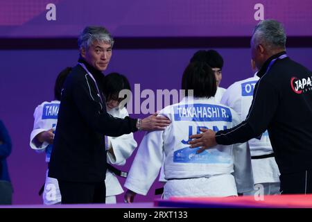 Masuchi Katsuyuki Masuchi (JPN), SEPTEMBER 27, 2023 - Judo : Mixed teams Medal ...