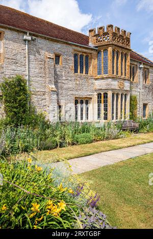 Medieval Lytes Cary Manor House near Somerton, Somerset, England UK Stock Photo