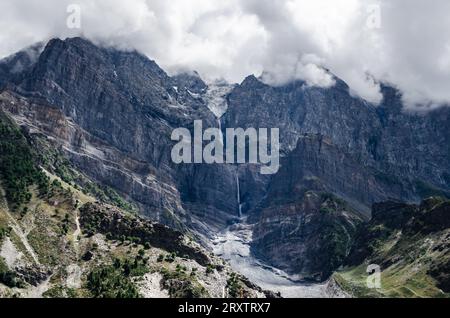 High mountains of Kashmir Stock Photo