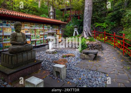 Monte Palace Tropical Garden, Funchal, Madeira, Portugal, Atlantic, Europe Stock Photo