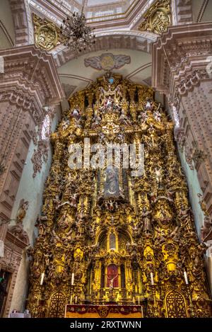 Altarpiece, 18th Century Spanish Baroque Style, Church of Santa Prisca ...