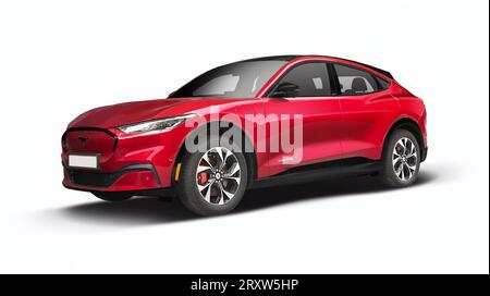 Ford Mustang Mach E All Electric SUV Stock Photo Alamy