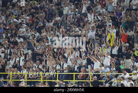 firo: 09/12/2023 Football, Soccer, Season 2023/2024 Men's National Team Germany Friendly Match: Germany - France Fans , from , Germany Stock Photo