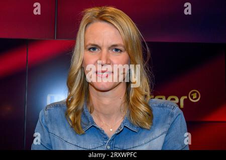 Julie Kurz , ARD-Journalistin, Maischberger, Berlin, 26.09.2023, Foto ...